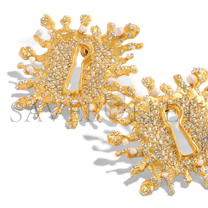 Sch1apare11i keyhole earrings jewel bi00510